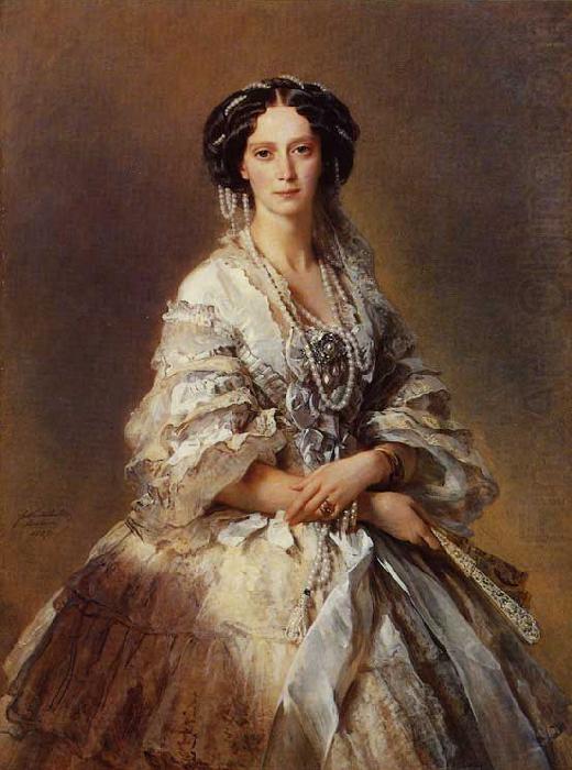 Franz Xaver Winterhalter The Empress Maria Alexandrovna of Russia oil painting picture